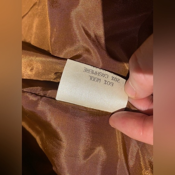 VINTAGE Peter Martin wool cashmere blend coat - Picture 7 of 7